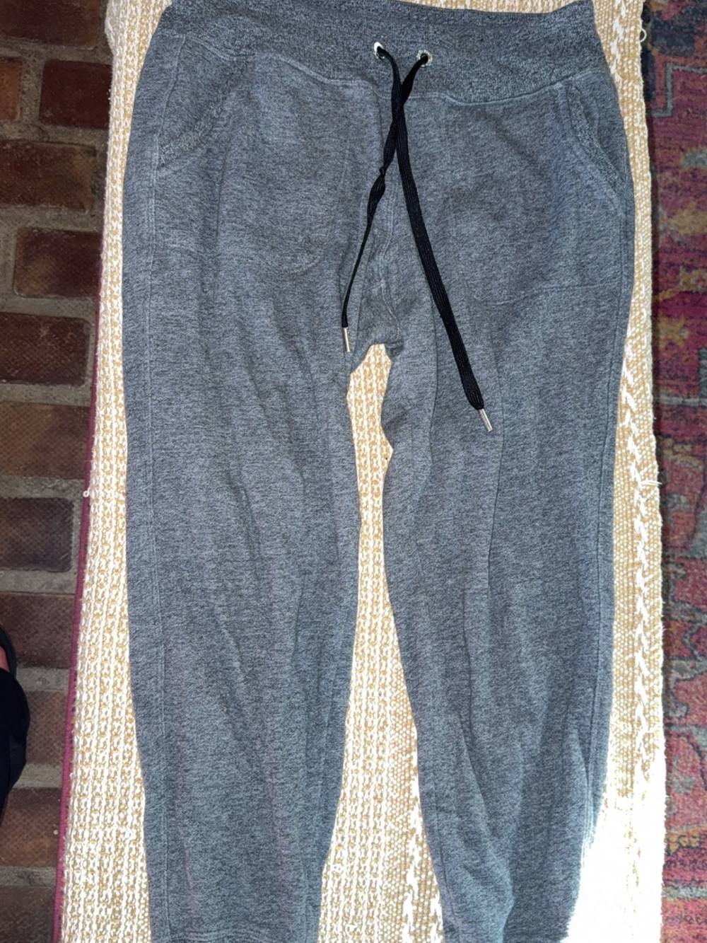 Calvin Klein Performance Heather Gray Joggers - Picture 1 of 3